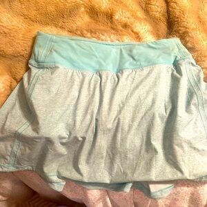 lululemon blue tennis skirt / Heathered blue design 🩵